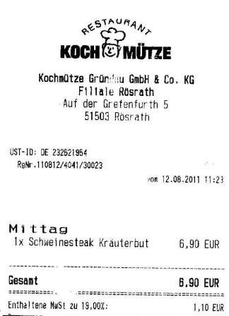 kvic Hffner Kochmtze Restaurant